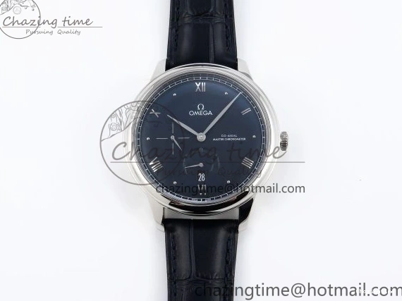0105 De Ville Power Reserve SS MKF 1:1 Best Edition Black Dial on Black Leather Strap A Packable 7744